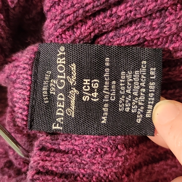 Faded Glory Knit Turtleneck - Picture 3 of 3